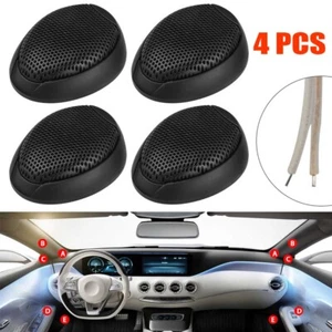 4Pcs Car Dome Tweeters Super Power Speakers Audio High Frequency 350W Universal - Picture 1 of 10