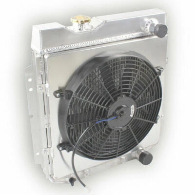 Radiador de 3 filas para Ford Mustang Falcon 1963-1966/1963-1965 Mercury Comet V8 Foto 1 de 4