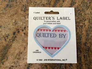 Quilter's Label "Quilted By" NIP - Picture 1 of 2