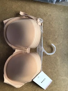 DKNY 32D nude bra underwired balconette new £23 - Picture 1 of 6