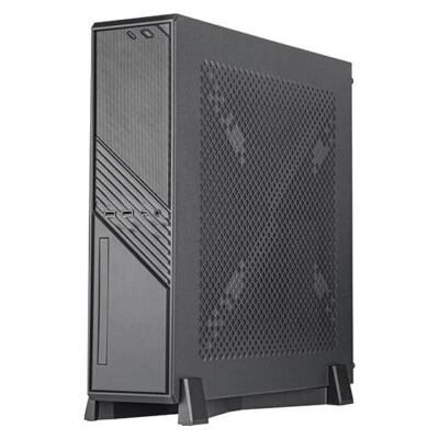 Silverstone ML12B Milo12 Mini-ITX SFX HTPC Case - Image 1 of 4