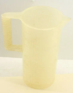 Paterson 36 oz 1000 ml vaso plástico químico caño lateral recto - DE COLECCIÓN E23 - Imagen 1 de 4