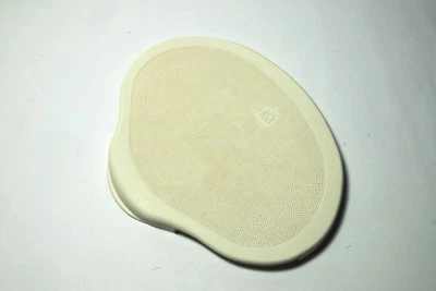 NSU Max Lux Fox Konsul OSL Satteldecke cremeweiß mit NSU Logo Motorrad Roller   - Bild 1 von 4