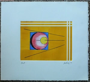 Original Druck handgezogene Radierung ohne Titel Ross Fine Art - Bild 1 von 1