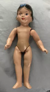 VINTAGE COMPOSITION SNOW WHITE DOLL C. 1938 13.5 INCHES TALL WALT DISNEY - Picture 1 of 7