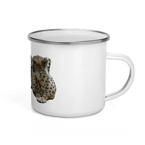 What Are You? A Cheetah? Enamel Mug - Picture 1 of 3