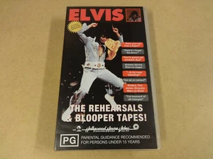 VHS VIDEO / ELVIS PRESLEY - THE REHEARSALS & BLOOPER TAPES! - Bild 1 von 2