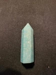 ~ Beautiful Amazonite Obelisk Point Stone Wicca Pagan 56.6mm - Picture 1 of 4