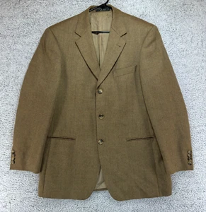 VTG Hugo Boss Blazer Men's Size 40R Schurwolle Virgin Wool Sport Coat 3 Button - Picture 1 of 11
