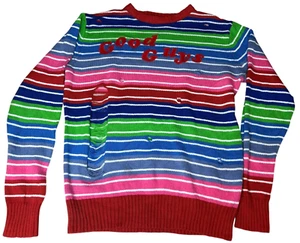 Spirit Chucky Good Guys Halloween Sweater Costume Childs Small Universal Studios - Picture 1 of 7