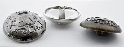 6 bottoni in metallo serie marina - STEMMA ARALDICO - heraldry buttons - Immagine 1 di 2