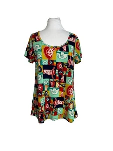 Lularoe Womens Shirt Size Small Toy Story Disney Buzz Light Year Jessie Tunic - Picture 1 of 8