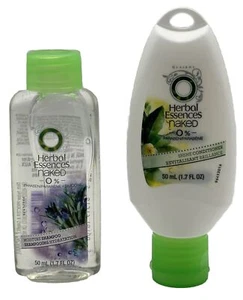 Herbal Essences Naked Moisture Shampoo and Shine Conditioner TRAVEL SIZE 1.7 oz - Picture 1 of 2