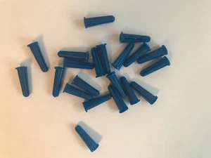 10-12 x 1 ZOLL KUNSTSTOFF WANDANKER 100 STCK. - Bild 1 von 1