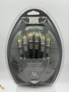 Acoustic Research AR Proseries ll PR191 6 ft Component Video Cable Gold Plated - Picture 1 of 3