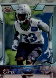 2015 Topps Chrome Refractor ALEX CARTER RC #161 DETROIT LIONS 🏈 - Picture 1 of 1
