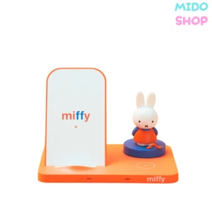MIFFY DOUBLE SUPPORT DE CHARGE SANS FIL RAPIDE / Double bobine, charge rapide 15W - Photo 1 sur 9