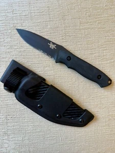 NWOT Benchmade Allen Elishewitz M2HS Nimravus Benchmade Combat Knife w/Sheath - Picture 1 of 9