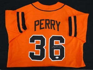 Gaylord Perry Signed Custom GIANTS Jersey - JSA CERTIFIED! - Picture 1 of 4