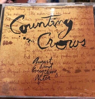 August and Everything After by Counting Crows CD 1993, Geffen Foto 1 de 4