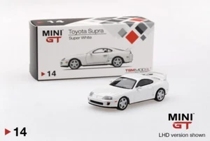 Mini GT 1/64 #14 Toyota Supra (JZA80) Super White - Picture 1 of 4