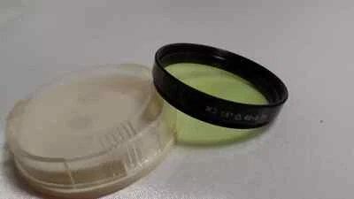 a Yellow-Green 1.4x LZOS 49x0.75 Vintage Light Filter 49mm 1,4x for LENS 1230 - Image 1 of 2