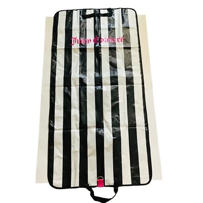 Juicy Couture Travel Zipper Garment Bag, Dress Bag, Long, Plastic, Stripes - Image 1 of 4