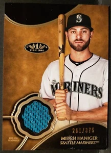 2019 Topps Tier One Relics #T1R-MH Mitch Haniger Seattle Mariners /375 - Picture 1 of 2