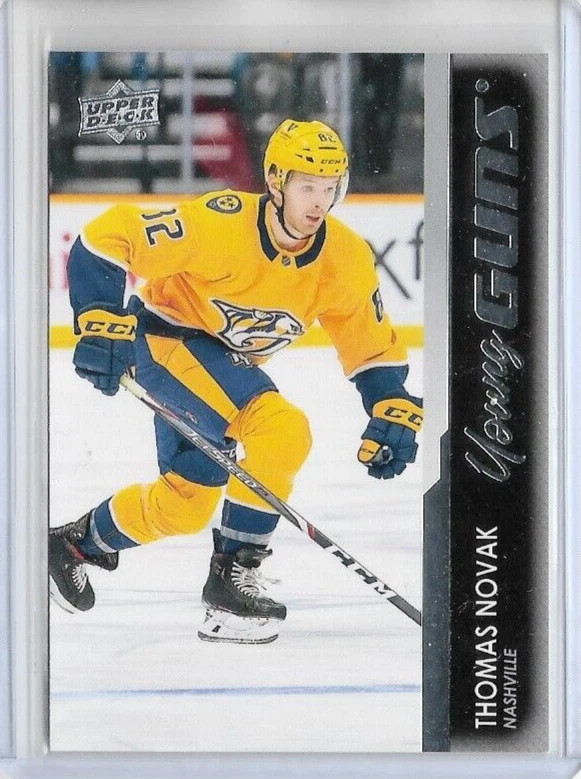 Thomas Novak Nashville Predators 2021-22 Upper Deck 2 Young Guns Rookie #476 - Image 1 of 1