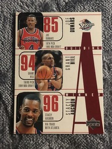 1996-97 Upper Deck Joe Dumars/Grant Hill/Stacey Augmon/Lindsey Hunter/Theo