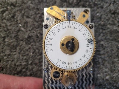 RELOJ BÓVEDA ANTIGUO BANCO CAJA FUERTE BLOQUEO DE TIEMPO Foto 1 de 4