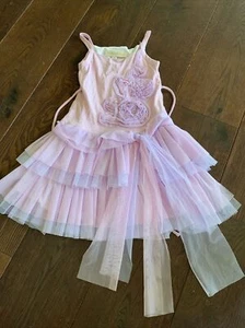 isobella chloe Guc 4 girls fancy wedding party special tulle ballerina dress - Picture 1 of 10