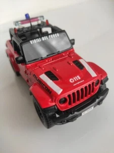 VIGILI DEL FUOCO Jeep Wrangler Rubicon - INEDITO Die Cast Model 1/43  - Foto 1 di 14