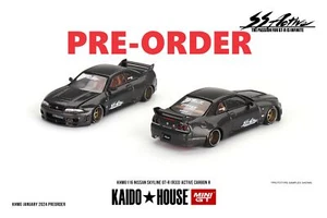 (Pre-order) Mini GT x Kaido House 1/64 Nissan Skyline GT-R (R33) Active Carbon R