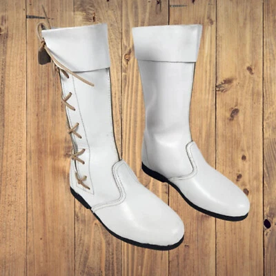 Botas de disfraz medieval renacentista Foto 1 de 4