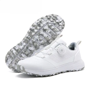 Herren Wasserdicht Golfschuhe Bequem Outdoor Anti Rutsch Walking Sneaker - Bild 1 von 25
