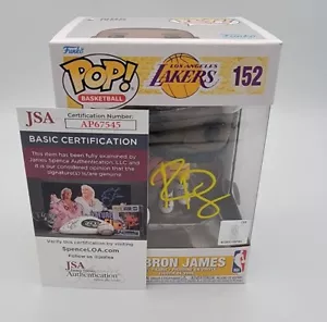 RICH PAUL SIGNED LEBRON JAMES FUNKO POP LOS ANGELES LAKERS KLUTCH SPORTS JSA - Picture 1 of 7