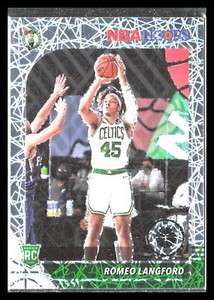 Romeo Langford 2019 Hoops Premium Stock #211     Prizms Silver Laser