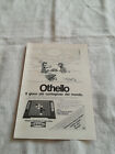 PUBBLICITA' ORIGINALE ADVERTISING GIOCO DA TAVOLO "OTHELLO" del 1978 