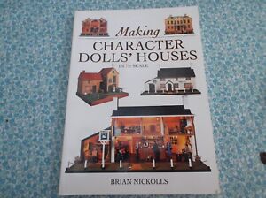 Making Character  Dolls houses  in 1/12th scale Brian Nickolls