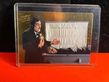 1994 WWE Action Packed The Undertaker With Paul Bearer 24k Gold Rare Insert #6G