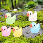  100 Pcs Miniature Duck Figures Tiny Decorations for Car Doll House