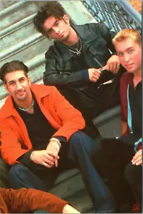 1999 4x6 Postcard- NSYNC Joey Fatone, Chris Kirkpatrick, Lance Bass- Boy Band - Picture 1 of 2