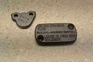 2017 Honda CRF450R CRF 450R Front And Rear Brake Caps 2355 M2 - Picture 1 of 5