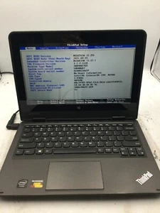 LENOVO THINKPAD YOGA11E - BOOTS TO BIOS - INTEL CELERON N2940 - NO RAM - READ-BB - Picture 1 of 8
