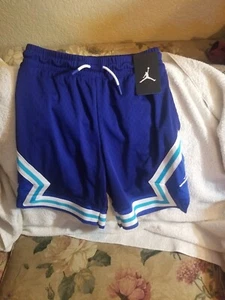 AIR JORDAN JUMPMAN BASKETBALL SHORTS - BOYS MEDIUM - ROYAL BLUE - NWT - Picture 1 of 6