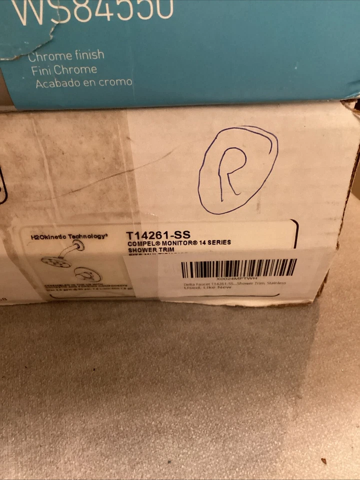 DELTA T14261-SS Monitor Serie 14 Borde de Ducha con Cartucho MultiChoice LEER Foto 1 de 1