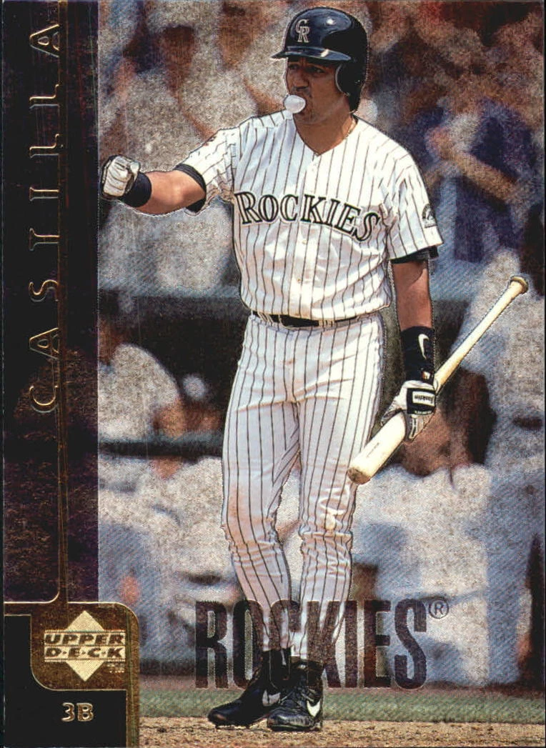 1998 Upper Deck Special F/X #50 Vinny Castilla