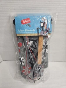 Nightmare Before Christmas Kitchen Utensil Set Jack Sally Whisk Oven Mit Spatula - Picture 1 of 5
