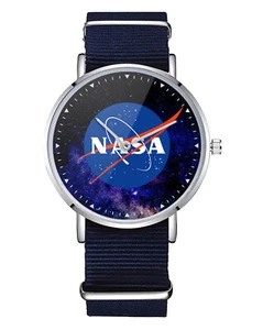 Reloj de nailon de la NASA | Reloj de astronauta | Reloj de investigación Space Cosmos | Aeronáutico - Imagen 1 de 5